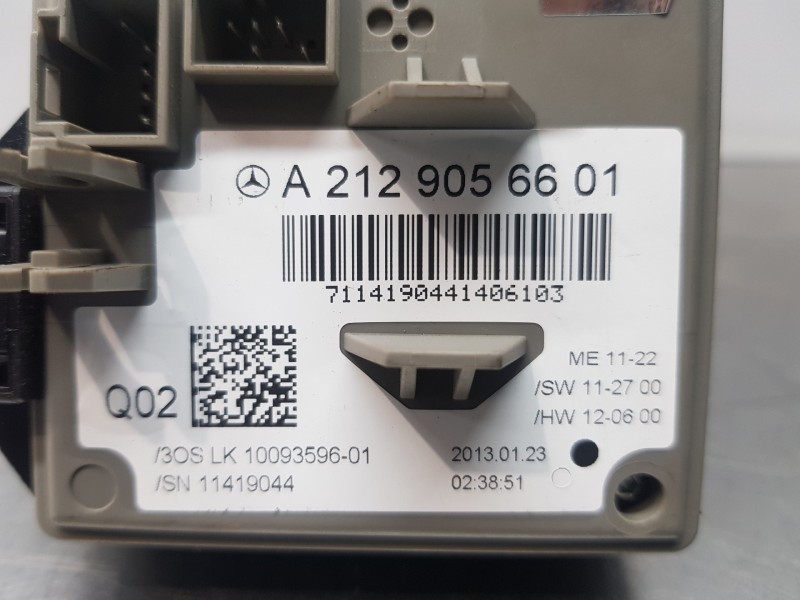 Recambio de conmutador de arranque para mercedes clase glk (w204) glk 4matic referencia OEM IAM A2129056601  