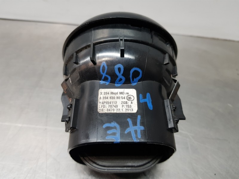 Recambio de rejilla aireadora para mercedes clase glk (w204) glk 4matic referencia OEM IAM A2048308054  