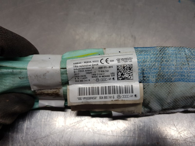 Recambio de airbag cortina delantero izquierdo para audi q5 (fyb) quattro referencia OEM IAM 80A880741G  