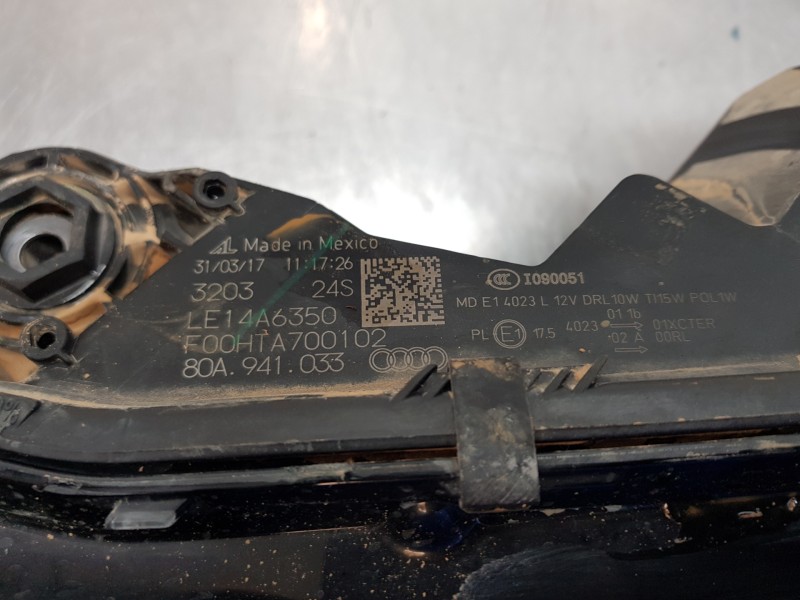 Recambio de faro izquierdo para audi q5 (fyb) quattro referencia OEM IAM 80A941773G 80A941033 7PP941572AC