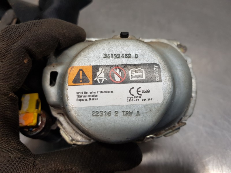 Recambio de cinturon seguridad trasero derecho para audi q5 (fyb) quattro referencia OEM IAM 80A857806B 80A857806BGLE 