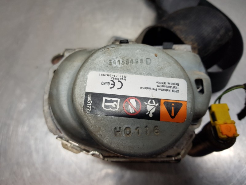 Recambio de cinturon seguridad trasero izquierdo para audi q5 (fyb) quattro referencia OEM IAM 80A857805B 80A857805BGLE 80A85780