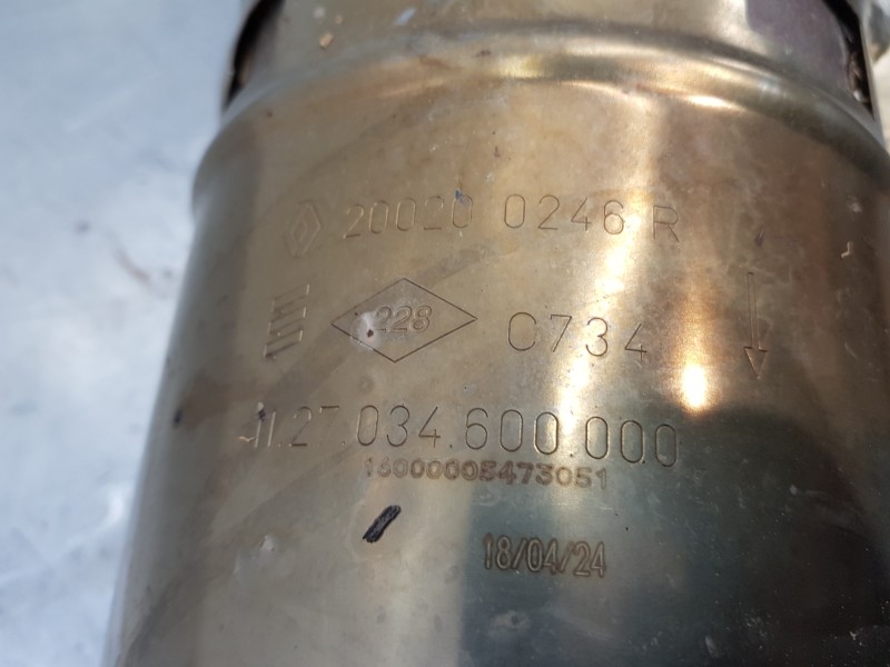 Recambio de catalizador para renault master iii furgón referencia OEM IAM 200200246R C734 