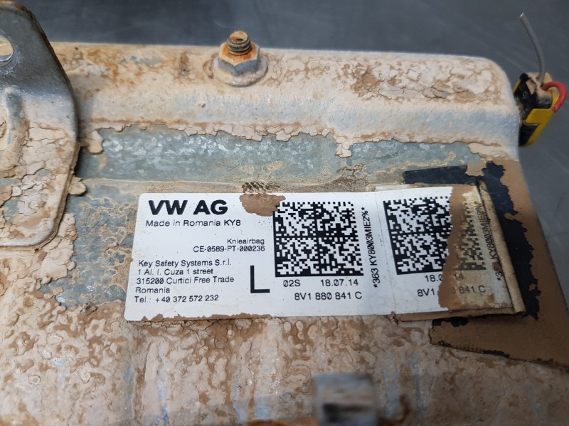 Recambio de kit airbag para audi a3 (8v) attracted referencia OEM IAM 8V1857001H 8V3857705D 8V3857706D