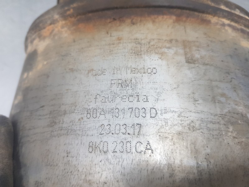 Recambio de filtro de particulas para audi q5 (fyb) quattro referencia OEM IAM 80A131703D 8K0230CA 