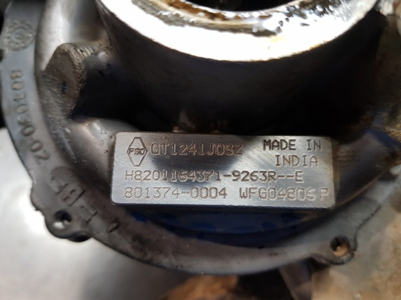 Recambio de turbocompresor para renault kangoo dynamique referencia OEM IAM 8013740004  