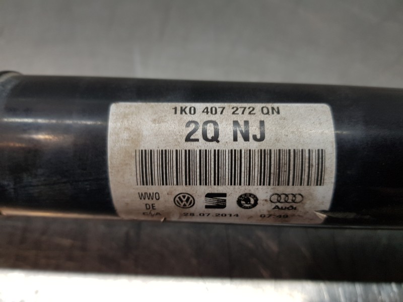 Recambio de transmision delantera derecha para audi a3 (8v) attracted referencia OEM IAM 1K0407272QN  