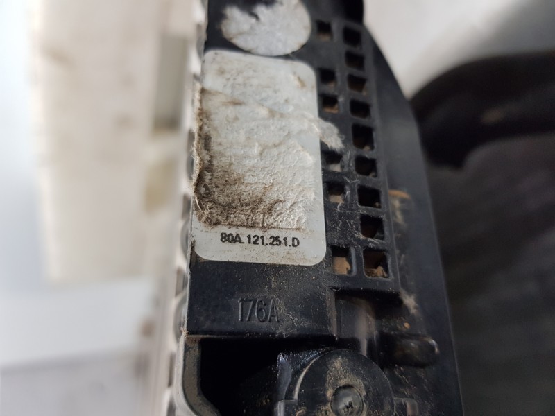 Recambio de radiador agua para audi q5 (fyb) quattro referencia OEM IAM 80A121251D  