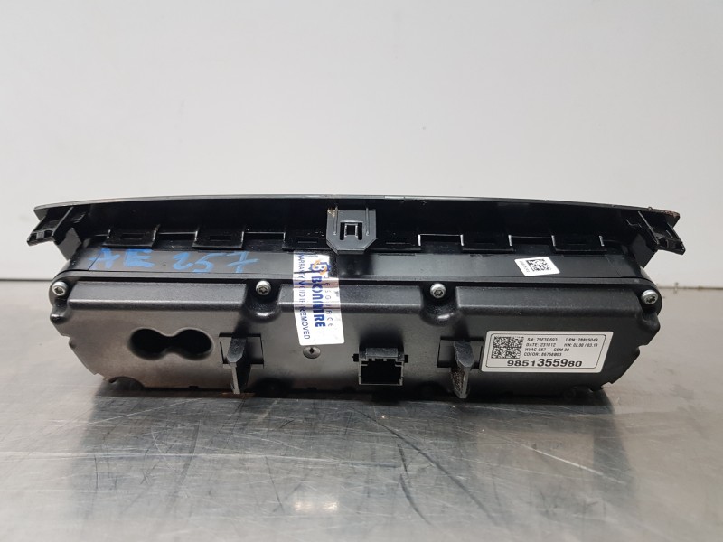 Recambio de mando climatizador para opel corsa f elegance referencia OEM IAM 9851355980  