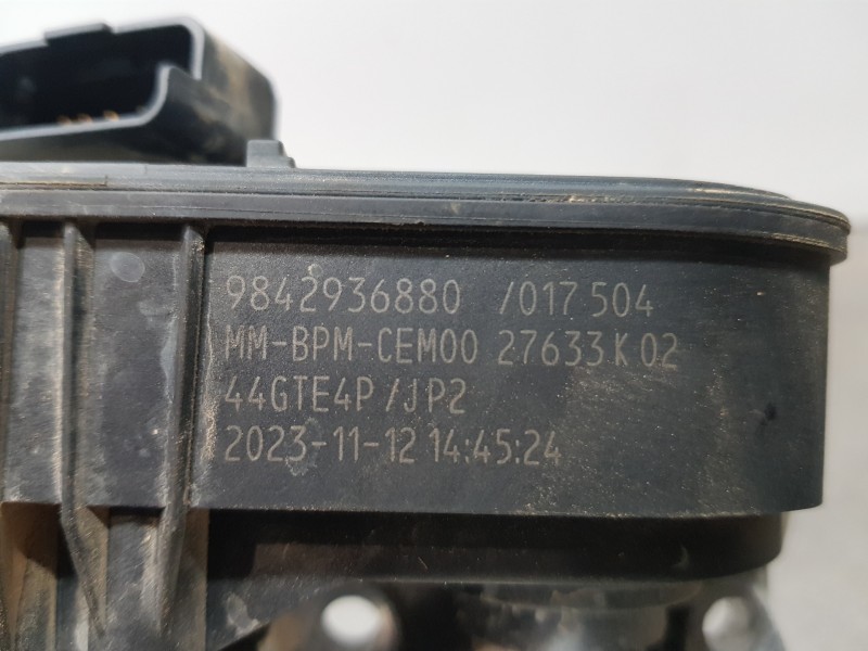 Recambio de caja mariposa para opel corsa f elegance referencia OEM IAM 9842936880  