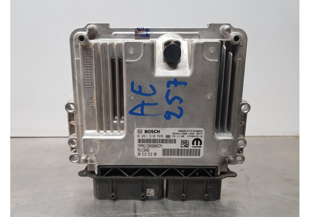 Recambio de centralita motor uce para opel corsa f elegance referencia OEM IAM 9851331280 0261S105H6 