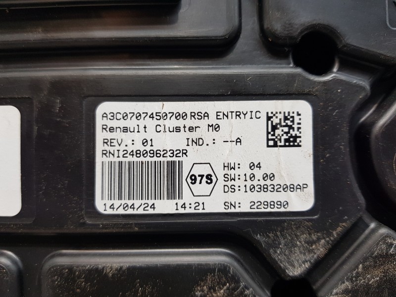 Recambio de cuadro instrumentos para renault master iii furgón referencia OEM IAM 248096232R  