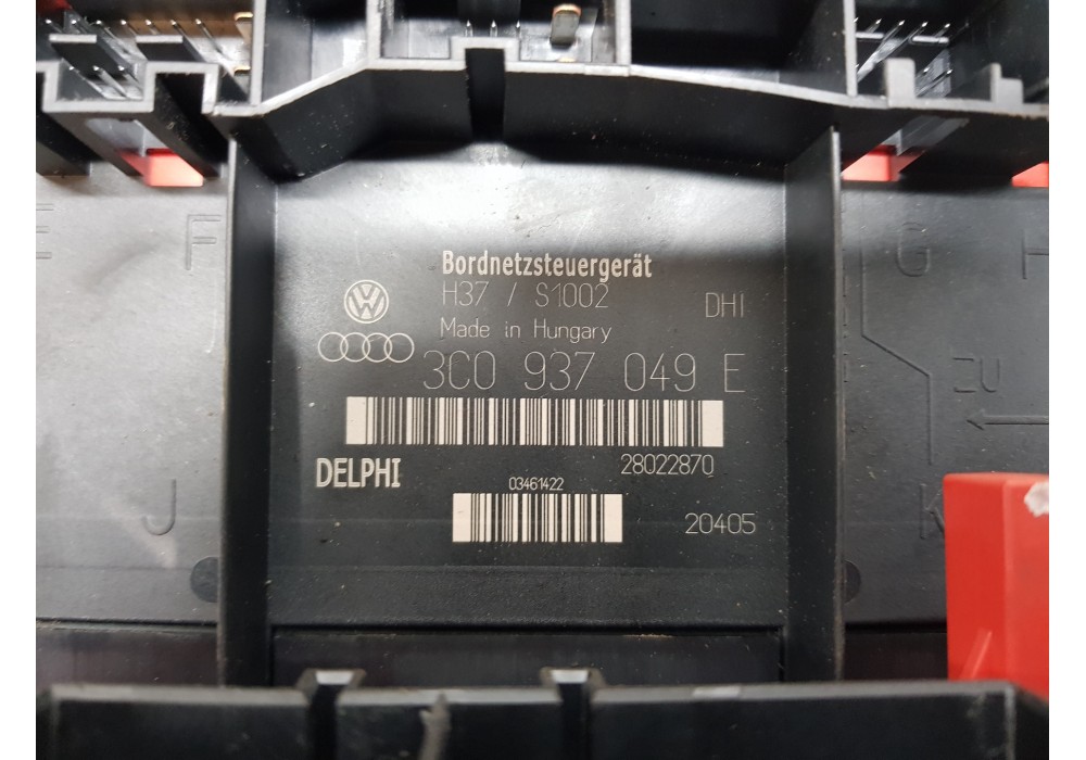 Recambio de caja reles / fusibles para volkswagen passat berlina (3c2) elegance referencia OEM IAM 3C0937049E   Recambio de caja reles / fusibles para volkswagen passat berlina (3c2) elegance referencia OEM IAM 3C0937049E