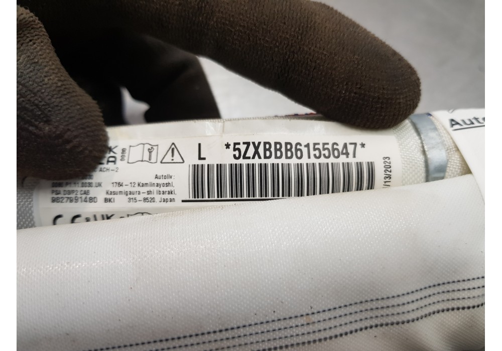 Recambio de airbag cortina delantero izquierdo para opel corsa f elegance referencia OEM IAM 827991480  