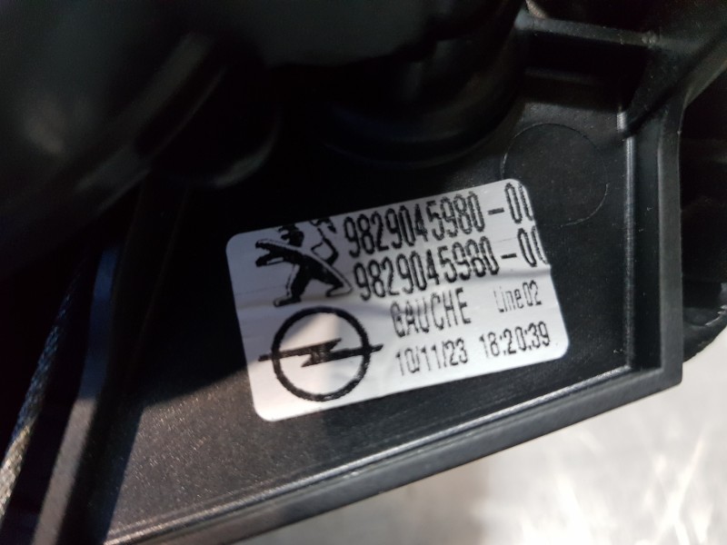 Recambio de elevalunas trasero izquierdo para opel corsa f elegance referencia OEM IAM 9829045980  