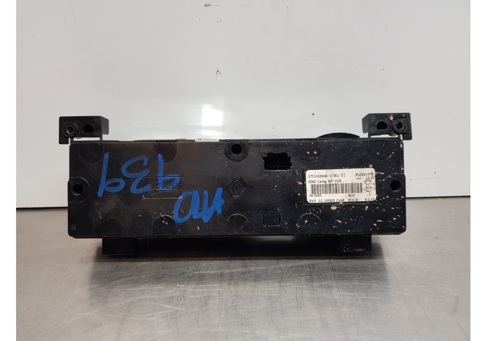Recambio de mando calefaccion / aire acondicionado para dacia sandero stepwey referencia OEM IAM 275102284R   Recambio de mando calefaccion / aire acondicionado para dacia sandero stepwey referencia OEM IAM 275102284R