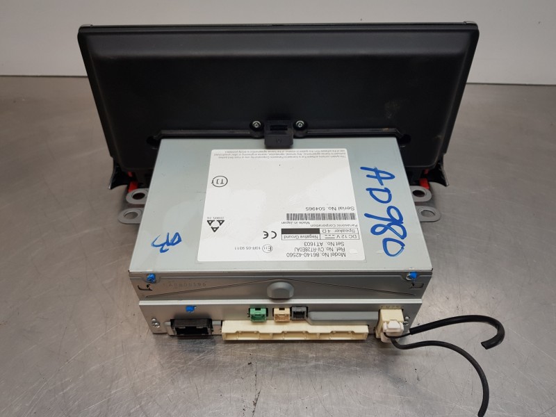 Recambio de pantalla multifuncion para toyota rav 4 hybrid referencia OEM IAM 8614042560 CVRT28E0AJ 86140-42560 Recambio de pantalla multifuncion para toyota rav 4 hybrid referencia OEM IAM 8614042560 CVRT28E0AJ 86140-42560