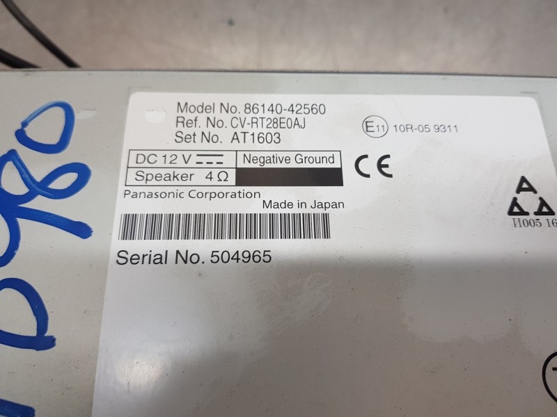Recambio de pantalla multifuncion para toyota rav 4 hybrid referencia OEM IAM 8614042560 CVRT28E0AJ 86140-42560 Recambio de pantalla multifuncion para toyota rav 4 hybrid referencia OEM IAM 8614042560 CVRT28E0AJ 86140-42560