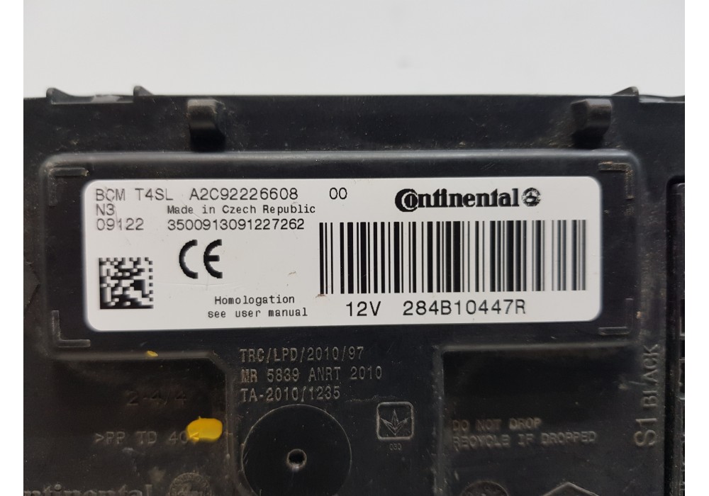 Recambio de modulo confort para dacia sandero stepwey referencia OEM IAM 284B10447R   Recambio de modulo confort para dacia sandero stepwey referencia OEM IAM 284B10447R