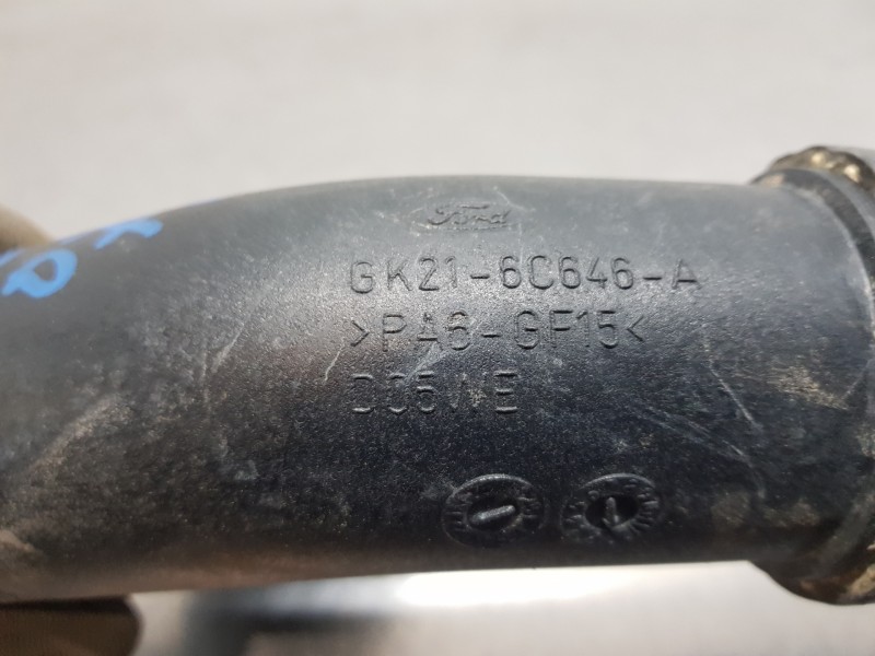 Recambio de tubo presion turbocompresor para ford transit custom kasten custom referencia OEM IAM GK216C646A  