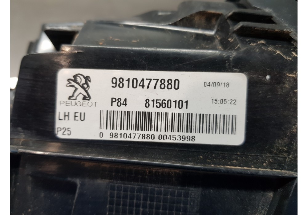 Recambio de piloto trasero izquierdo interior para peugeot 3008 active referencia OEM IAM 9810477880   Recambio de piloto trasero izquierdo interior para peugeot 3008 active referencia OEM IAM 9810477880