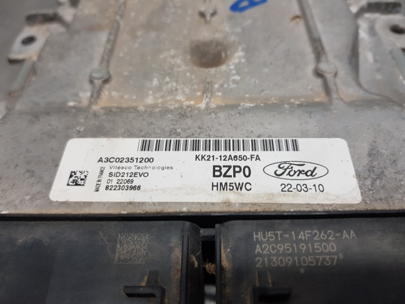Recambio de centralita motor uce para ford transit custom kasten custom referencia OEM IAM KK2112A650FA A3C02351200  Recambio de centralita motor uce para ford transit custom kasten custom referencia OEM IAM KK2112A650FA A3C02351200