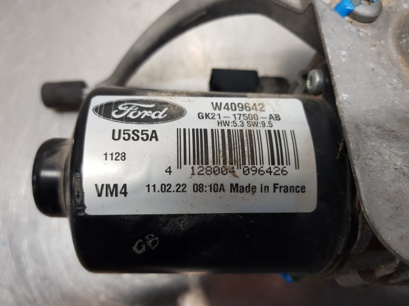 Recambio de motor limpia delantero para ford transit custom kasten custom referencia OEM IAM GK2117500AB   Recambio de motor limpia delantero para ford transit custom kasten custom referencia OEM IAM GK2117500AB