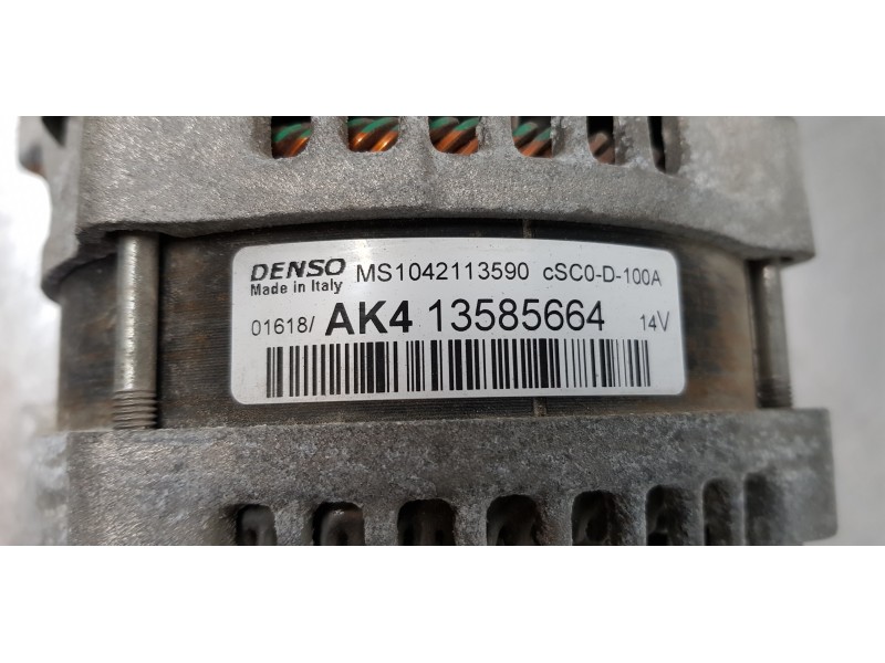 Recambio de alternador para opel corsa e edition referencia OEM IAM 13585664   Recambio de alternador para opel corsa e edition referencia OEM IAM 13585664