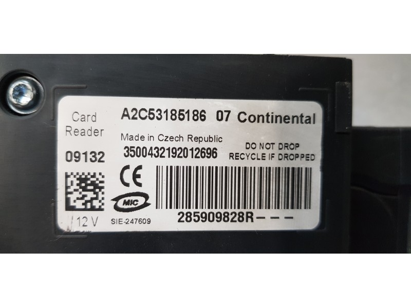 Recambio de conmutador de arranque para renault scenic iii grand expression referencia OEM IAM 285909828R   Recambio de conmutador de arranque para renault scenic iii grand expression referencia OEM IAM 285909828R