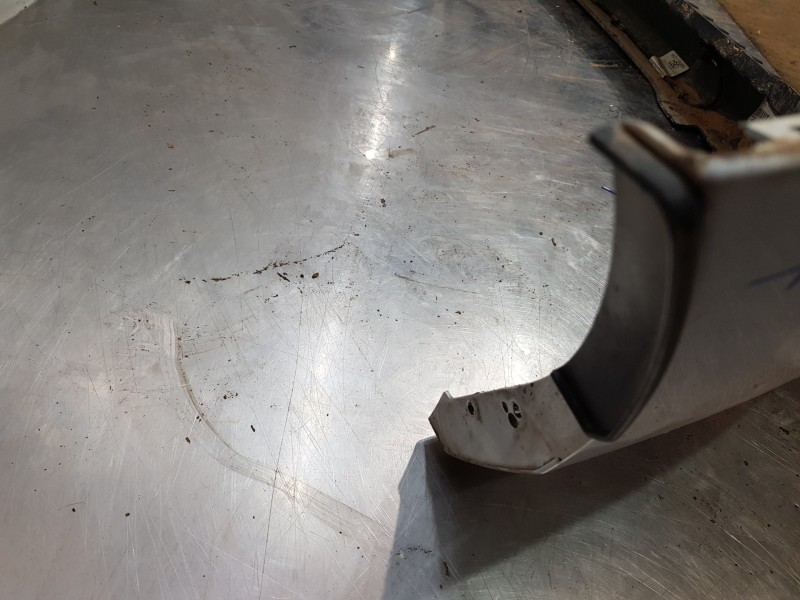 Recambio de paragolpes trasero para ford transit custom kasten custom referencia OEM IAM 2183637 2183641 2185209