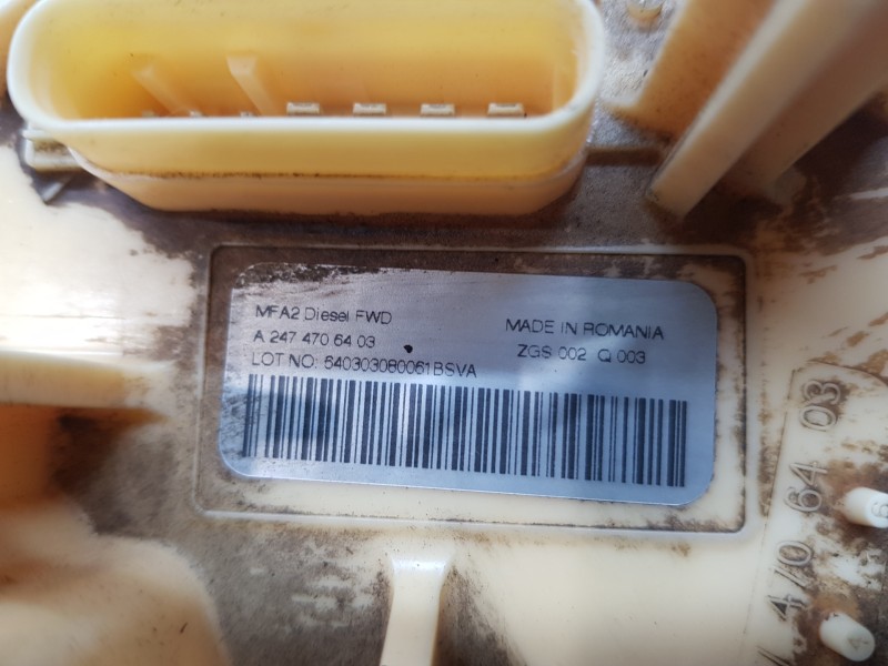 Recambio de aforador para mercedes clase a (w177) 200 d referencia OEM IAM A2474706403  