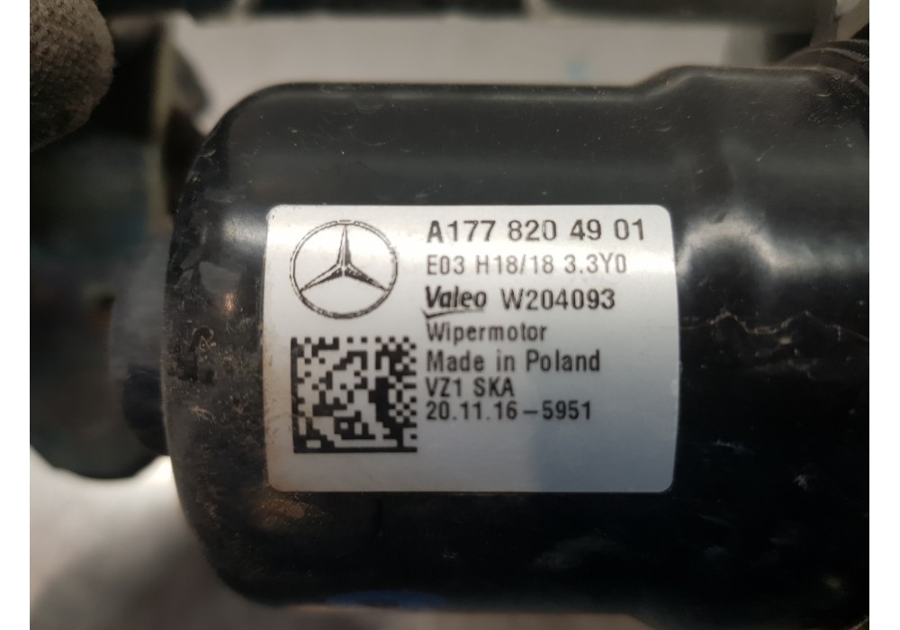 Recambio de motor limpia delantero para mercedes clase a (w177) 200 d referencia OEM IAM A1778204201 A1778204901 