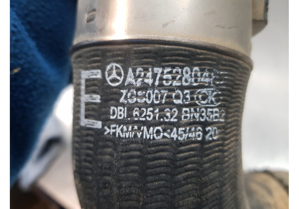 Recambio de tubo presion turbocompresor para mercedes clase a (w177) 200 d referencia OEM IAM A6540980107 A2475280482 