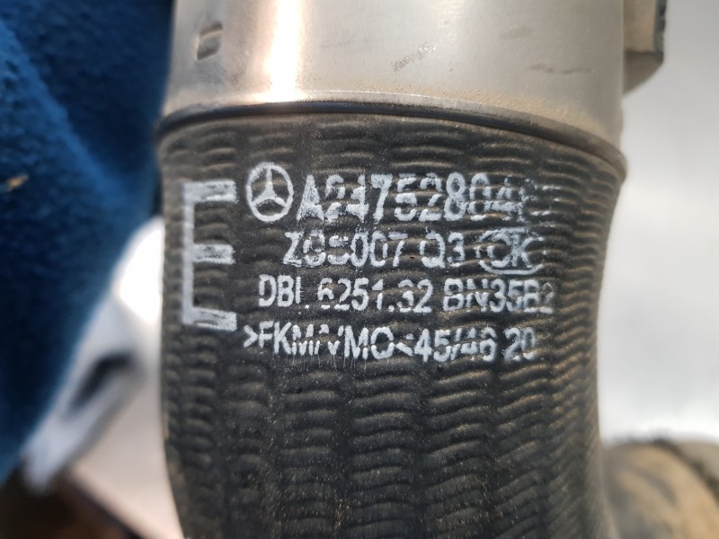 Recambio de tubo presion turbocompresor para mercedes clase a (w177) 200 d referencia OEM IAM A6540980107 A2475280482 