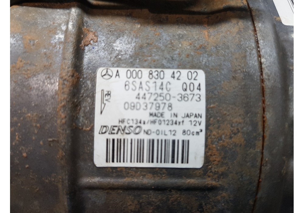 Recambio de compresor aire acondicionado para mercedes clase a (w177) 200 d referencia OEM IAM A0008304202 4472503673 