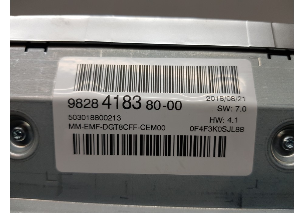 Recambio de pantalla multifuncion para peugeot 3008 active referencia OEM IAM 9828418380   Recambio de pantalla multifuncion para peugeot 3008 active referencia OEM IAM 9828418380