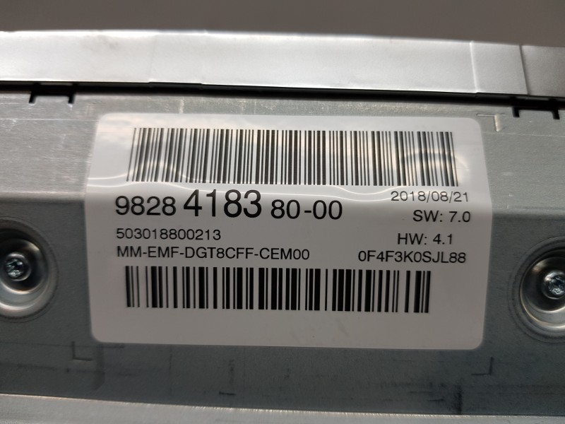Recambio de pantalla multifuncion para peugeot 3008 active referencia OEM IAM 9828418380   Recambio de pantalla multifuncion para peugeot 3008 active referencia OEM IAM 9828418380