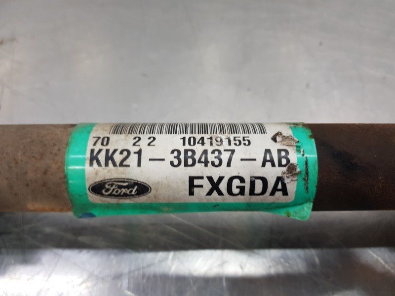 Recambio de transmision delantera izquierda para ford transit custom kasten custom referencia OEM IAM KK213B437AB  