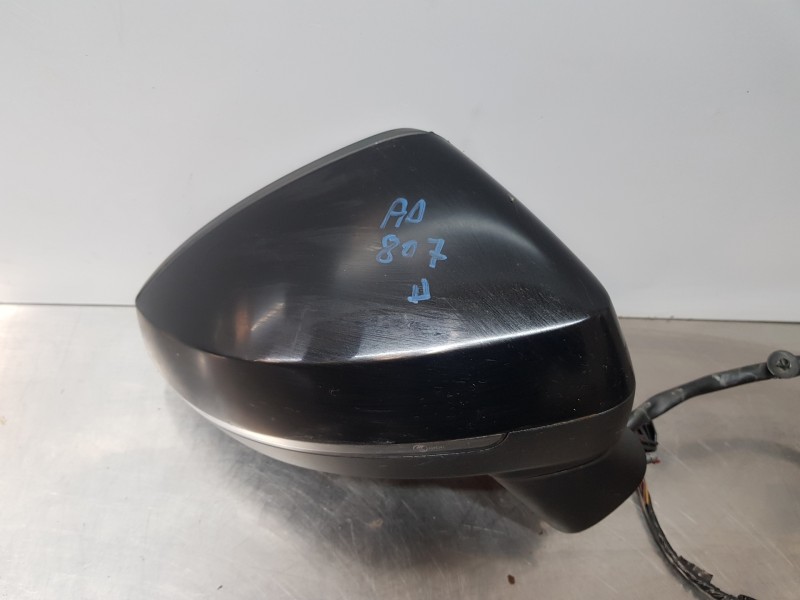 Recambio de retrovisor derecho para audi a3 (8v) attracted referencia OEM IAM 8V1857410F 8V1857410F9B9 