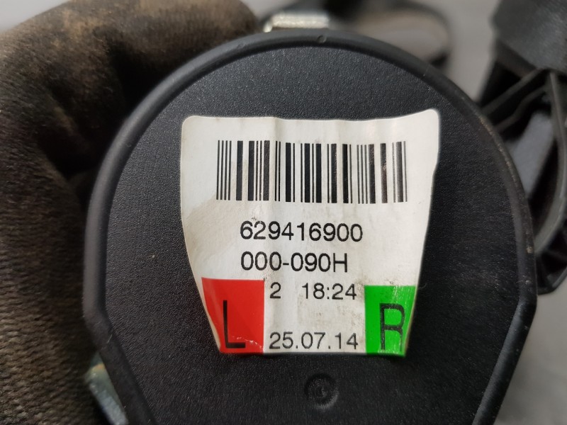 Recambio de cinturon seguridad trasero derecho para audi a3 (8v) attracted referencia OEM IAM 8V3857805 8V3857805V04 