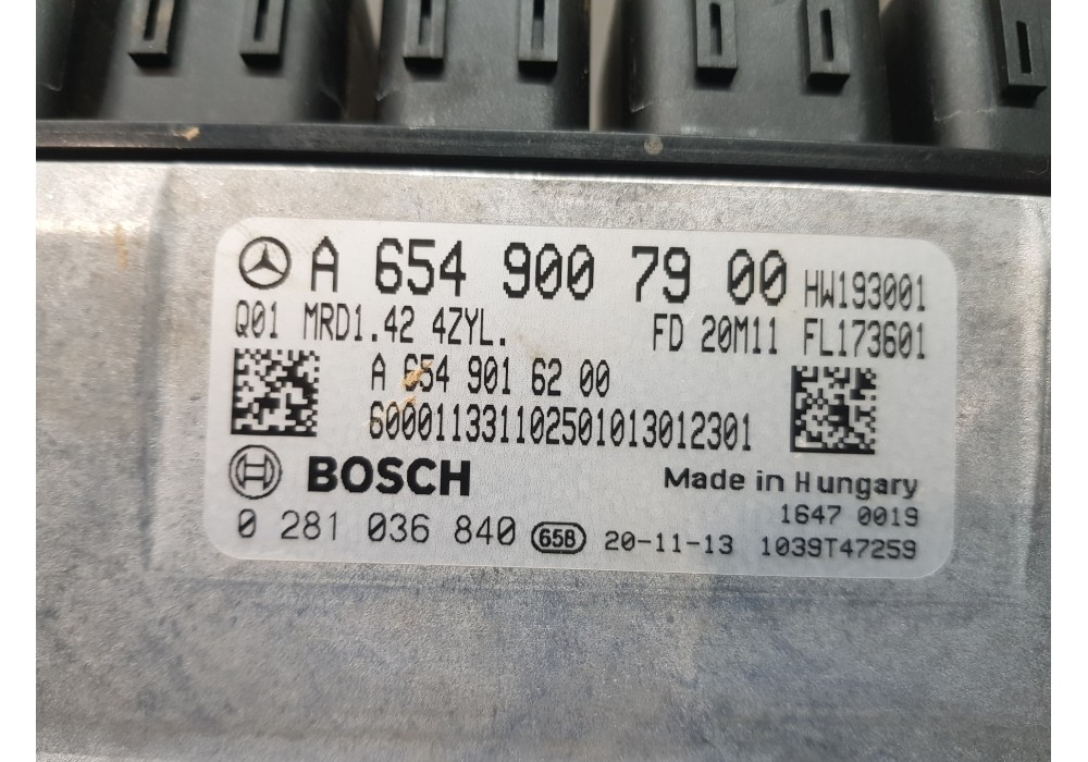 Recambio de centralita motor uce para mercedes clase a (w177) 200 d referencia OEM IAM A6549007900 0281036840 