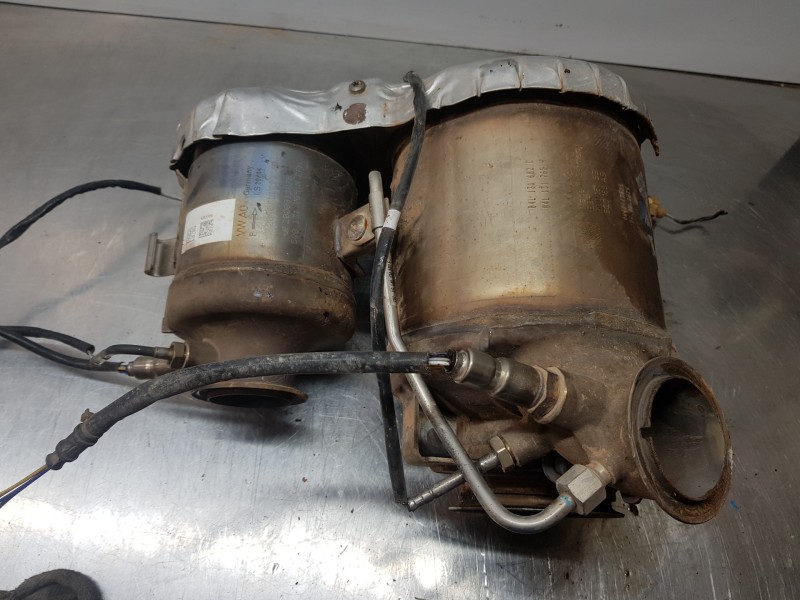 Recambio de filtro de particulas para audi a3 (8v) attracted referencia OEM IAM 04L131606NX 5Q0166AB 5Q0131705M