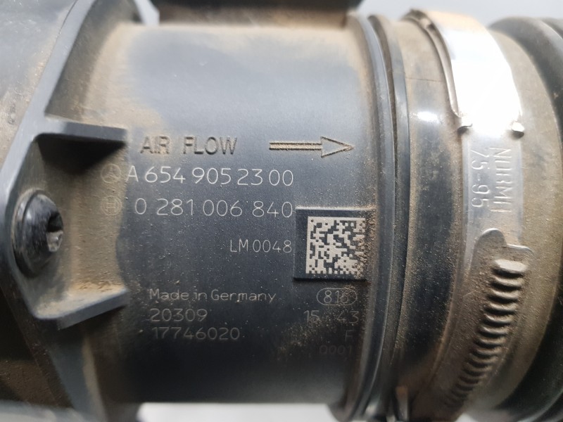 Recambio de filtro aire para mercedes clase a (w177) 200 d referencia OEM IAM A6540900201  