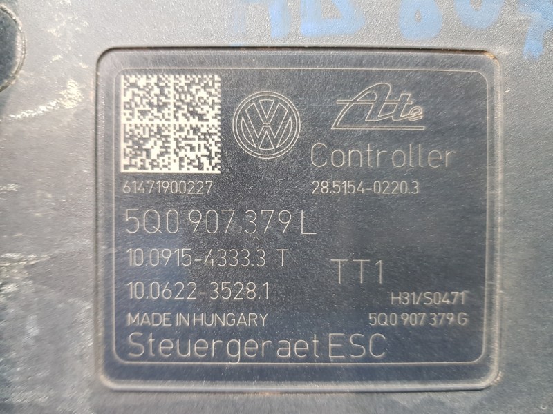 Recambio de abs para audi a3 (8v) attracted referencia OEM IAM 5Q0614517K 5Q0907379L 5Q0614517KBEF