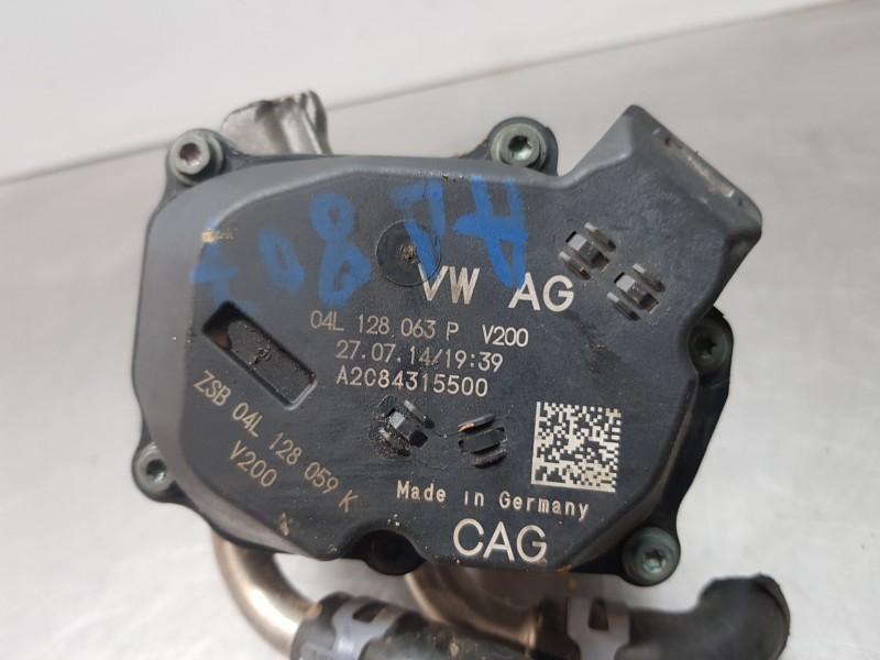 Recambio de caja mariposa para audi a3 (8v) attracted referencia OEM IAM 04L128063P  