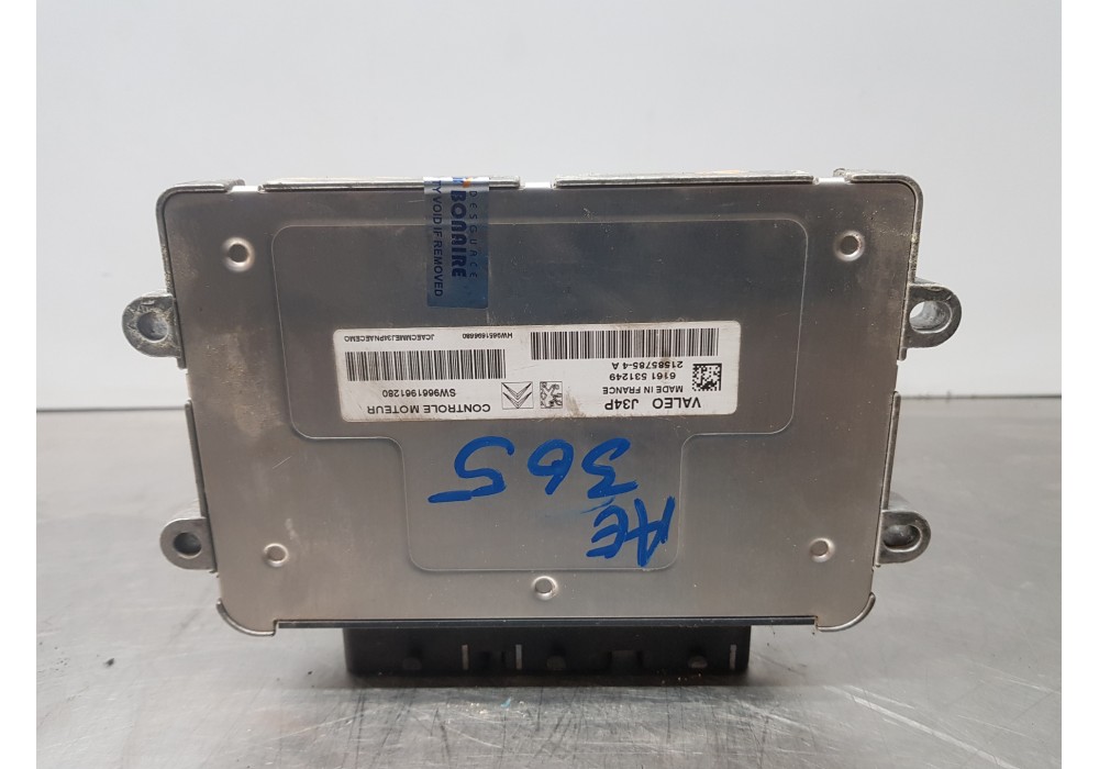 Recambio de centralita motor uce para citroen c3 furio referencia OEM IAM 9661961280 9651696680  Recambio de centralita motor uce para citroen c3 furio referencia OEM IAM 9661961280 9651696680