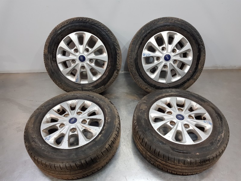 Recambio de juego llantas para ford transit custom kasten custom referencia OEM IAM 2044753 21565R16C 