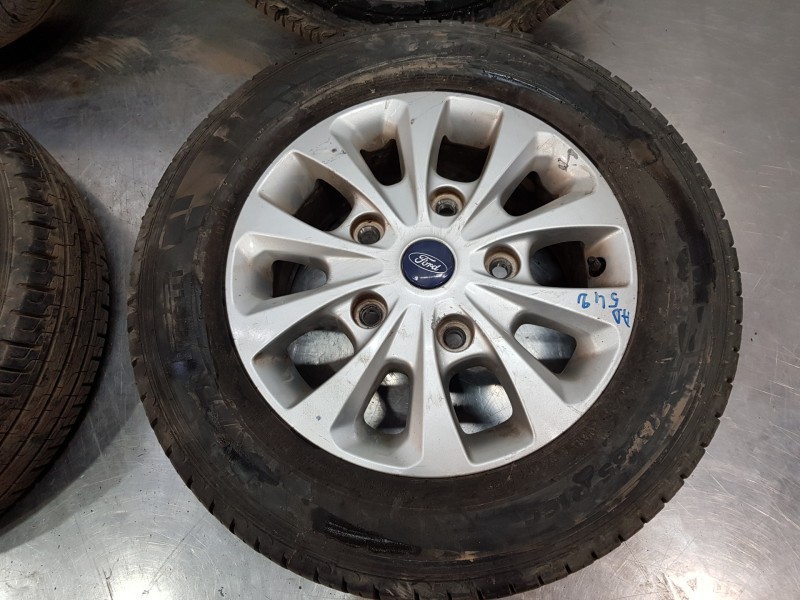 Recambio de juego llantas para ford transit custom kasten custom referencia OEM IAM 2044753 21565R16C 