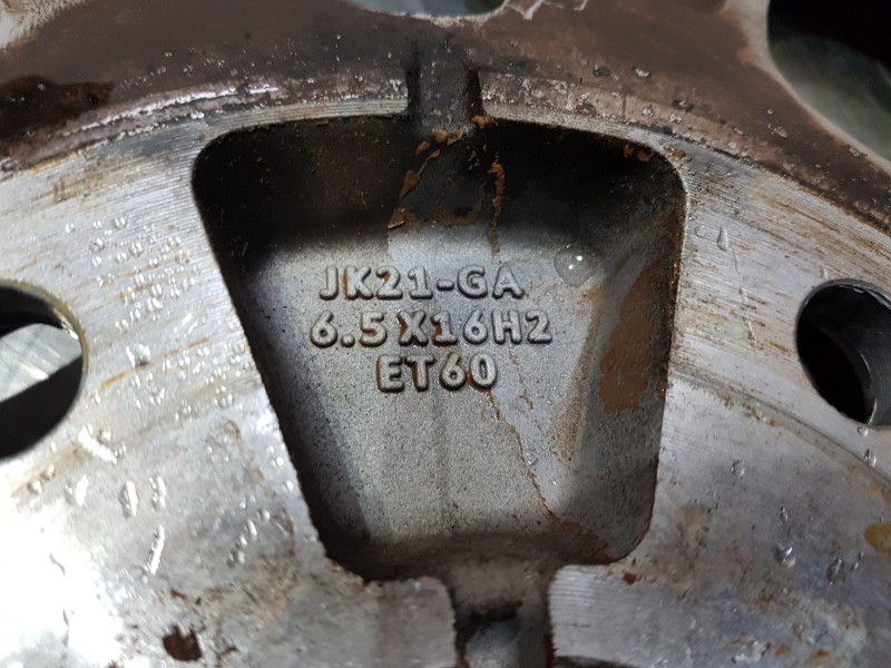 Recambio de juego llantas para ford transit custom kasten custom referencia OEM IAM 2044753 21565R16C 