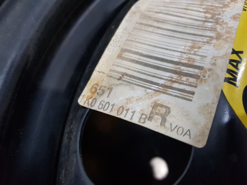 Recambio de neumatico repuesto para volkswagen golf v berlina (1k1) highline referencia OEM IAM    Recambio de neumatico repuesto para volkswagen golf v berlina (1k1) highline referencia OEM IAM